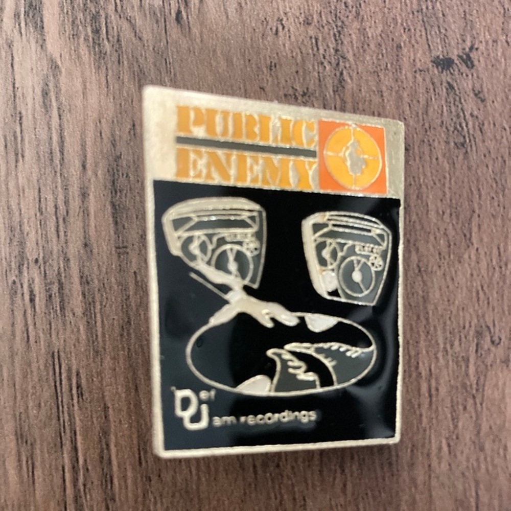 Vintage Public Enemy Pin